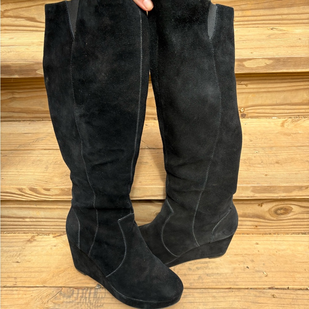 Ashley by 26 International Black Leather Upper Footwear